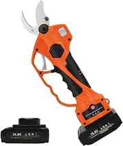 AvviKro Cordless Electric Pruning Shears-2 Pack Backup Rechargeable 2Ah Lithium Battery 16.8V, 30mm （1.2 inch） Max Cutting Diameter, Power Tree Branch Wood Pruner, 6-8 Working Hours