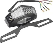 Motorcycle Tail Light Universal Brake Light Stop Turn Signal Flashing 12v
