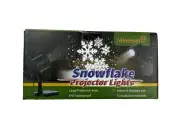 Minetom Snowflake Projector Lights Outdoor Indoor Use Holiday Decor
