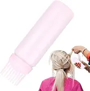 Empty Scalp Comb Bottle - Root Comb Bottle for Barber Shop | Root Comb Applicator Bottle, Scalp Comb for Hair Color, Safe and Harmless Coloring Tool for Barber Shop, Beauty Salon, Home