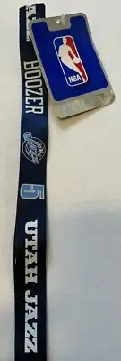 Utah Jazz NBA Lanyard - Licensed New Carlos Boozer - Perfect For Keys & ID's KG1
