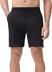 [VhoMes] Men’s 2 in 1 Running Shorts, Workout Gym Athletic Shorts, Quick Dry Lightweight Training Shorts with Pockets