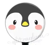 Penguin Badge Holder, Cute Penguin Retractable Badge, Penguin Badge Reel GG1021