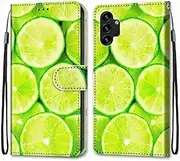 [Laybomo] Cover for Samsung Galaxy A13 4G Phone Case Leather Flip Wallet with [Card Slots] & [Kickstand] Bumper Protective Soft Silicone Inner Case for Samsung Galaxy A13 4G, Paint 2