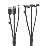 3 in 1 Black USB Cable Connection Line for HTC Vive VR Headset Accessories