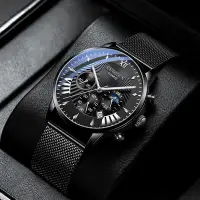 在飛比找Yahoo!奇摩拍賣優惠-卡詩頓正品新款概念手錶男韓版錶潮流防水精鋼石英男錶夜光皮帶