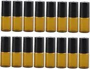 Ipetboom 20pcs Roller Bottle Essential Oil Roller Bottles Mini Perfume Modern Refillable Perfume Simply Scent Stainless Steel