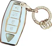 For Mitsubishi Key Fob Cover Key Protective Key Shell Holder Fit for Mitsubishi Outlander 2023 2022 2021 Smart Keys