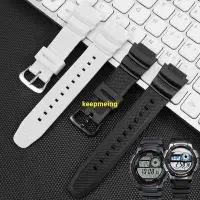 在飛比找Yahoo!奇摩拍賣優惠-限時特賣代用卡西歐矽膠手錶帶電子錶SGW-300H/SGW-