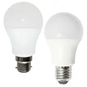 15w LED B22, E27 A60 Globe Warm White 3000k, Daylight 5000k