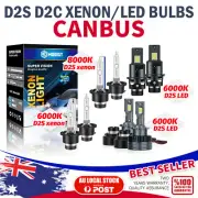 2 x D2S 8000K HID Xenon Headlight Replacement Light Bulbs Better than Haloge (for: BMW)