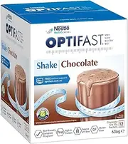 Nestle Optifast VLCD Chocolate Flavour Shake Sachets 53 g x 12 Pack