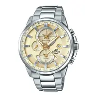 在飛比找蝦皮商城優惠-【CASIO】EDIFICE 世界地圖三眼計時不鏽鋼男錶 E