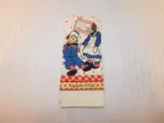 Vintage 1988 DHC Raggedy Ann & Andy Dish Towel NWT