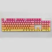 PBT Gradient Keycaps Gaming Backlit 104 Keys For Cherry MX Mechanical Keyboard