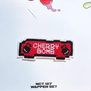 現貨 NCT NCT127 官方 布貼 衣服 帆布包用 Cherry Bomb