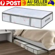 Under Bed Shoe Storage Box Underbed Bra Box Bin Container Bags Shoe Organizers
