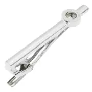 mila schon black crystal glass tie pin tie bar mst5414