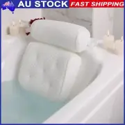 Bath Pillow Breathable Neck Back Head Home Spa Bathtub 3D Mesh Rest Cushion NEW