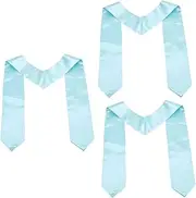 [BESPORTBLE] Graduation Sash for Men and Women Plain Honor Stole Stylish Graduation Etiquette Belt for Ceremony Durable and Versatile Academic Accessory