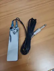 Tattoo Foot Pedal Switch Aluminium Alloy 2M Silicone Cord for Power Supply