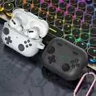 For AirPods Pro 2nd 3rd 4th Gen Silicone Game Case Cute Funny Cartoon w/Keychain