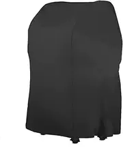 Dcpes Outdoor Grill Cover, 81cm Waterproof Barbecue Grill Covers, UV Weather Resistance Heavy Duty Grill Protectors Compatible for Weber Q100 Q1000 Q200 Q2000, Black