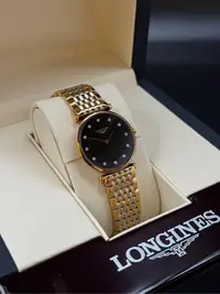 在飛比找Yahoo!奇摩拍賣優惠-浪琴 嘉嵐系列 自動機械錶 29mm Longines La