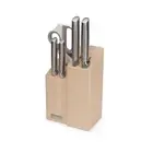Joseph Joseph Elevate Fusion 5 Piece Knife Block - Silver