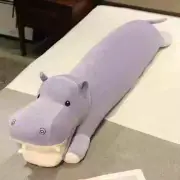 Hippo Stuffed Animals Cute Hippopotamus Plushie Soft Stuffed Toy Hippo B 120cm