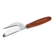 NOGENT FRANCE FISH SCALER WOOD KNIFE FISHING / STAINLESS STEEL