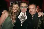 Joss Stone Sir Elton John Bernie Taupin at 13th Elton John AIDS Fo- Old Photo 1