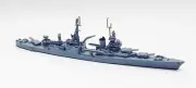 Neptun 1334 US Heavy Cruiser Indianapolis 1944 1/1250 Scale Model Ship