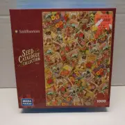 Mega Puzzles Smithsonian Collection “Seed Catalogue Collection” NIB Sealed 1000p