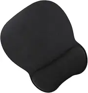 Ergonomic Mouse Pad with Memory Foam Wrist Rest, Non-Slip Rubber Base, Dense Texture for Precision, 9.96 x 7.83 Inch Desk Pad for Computer, Laptop, Gaming, and Office Use