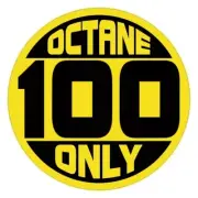 100 Octane Sticker