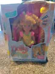 Vintage Playskool Tappy Toes 1989 Grow Hair Doll Blonde New in Box