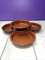 Creamer Brulé ramekins set of 4 NOS