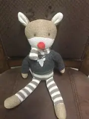 Raindeer by Elegant Baby Huggable Knit Stuffed Animal New No Tags