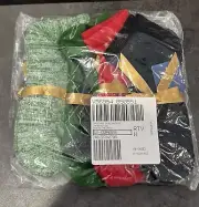 Tommie Copper 4PK Christmas Holiday Ankle Classic Compression Socks Size Medium