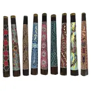 60cm / 24" HARDWOOD DIDGERIDOO - ABORIGINAL ART, DOT ART, AUSTRALIA, SOUVENIR