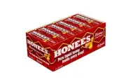 Honees Honey Filled Drops Delicious Soothing & Melting Drops 1.60 Bars 24 Pack