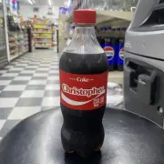 Share A Coke With Christopher 2025 Personalized Gift Coca Cola Bottle