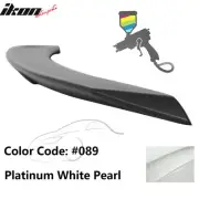 Fits 11-17 Toyota Sienna Painted #089 White Rear Trunk Spoiler Roof Wing ABS (for: Toyota)