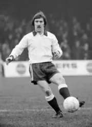 Barry Tucker of Northampton Town in action during the Football Lea- Old Photo