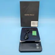 Digital Coffee Scale with Timer Espresso Coffee Scale 5kg/0.1g USB Rechargeable