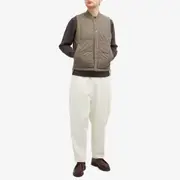 Universal Works Leopard Poly Tech Carlton Gilet