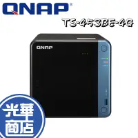 在飛比找蝦皮購物優惠-QNAP TS-453BE-4G TS-453BE NAS 