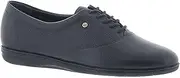 [Easy Spirit] Womens Navy Flexible Cushioned Logo Motion Round Toe Lace-Up Oxford Shoes 8.5