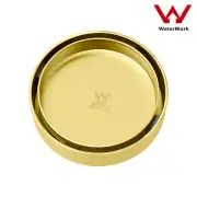 Brushed Gold 100mm Round Floor Drain Tile Insert Shower Grate 50mm Outlet Waste